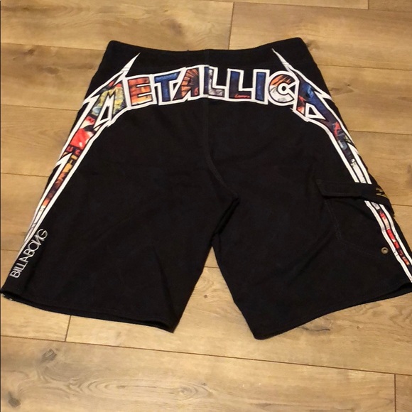 metallica swim trunks